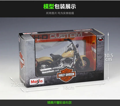 1:18 Harley 2008 FLSTSB Cross Bones