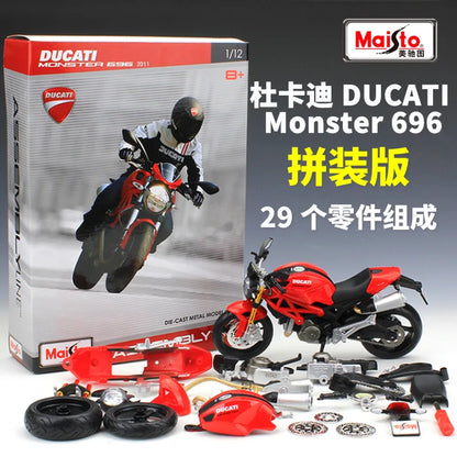 1:12 BMW R1200 GS BMW S1000 RR Assembled