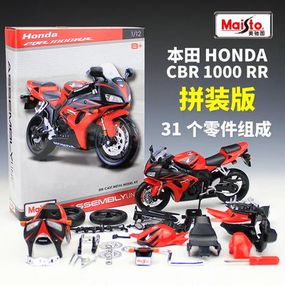 1:12 BMW R1200 GS BMW S1000 RR Assembled