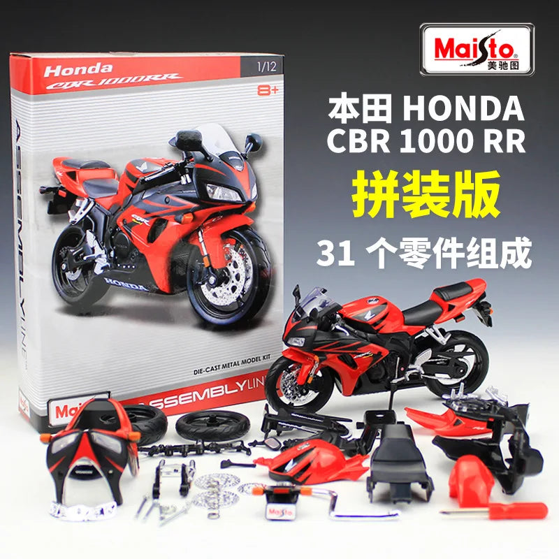 1:12 BMW S1000RR HONDA CBR 600 RR 1000 RR KTM 690 Duke YAMAHA YZ450F Assemble