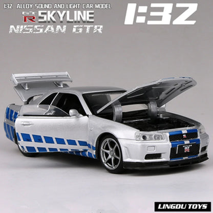 1:32 Nissan Skyline Ares GTR R34