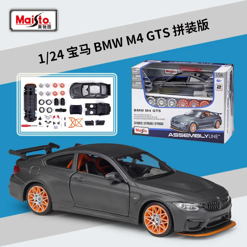 1:24 Porsche 911 GT3 RS  Chevrolet 454 Pick-up Assembled simulation