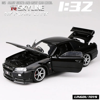 1:32 Nissan Skyline Ares GTR R34