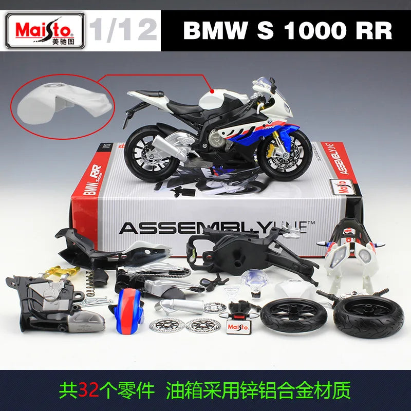1:12 BMW S1000RR HONDA CBR 600 RR 1000 RR KTM 690 Duke YAMAHA YZ450F Assemble