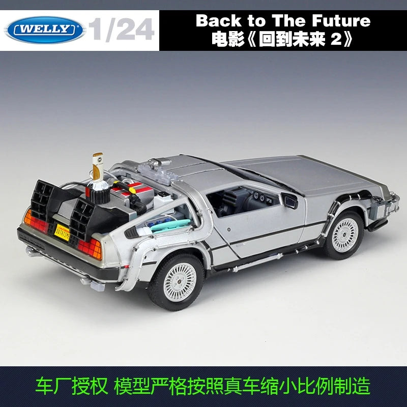 1:24 DMC-12 DeLorean Time Machine Back to the Future