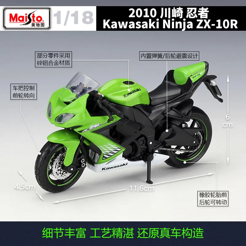 1:18 Kawasaki Ninja ZX10R
