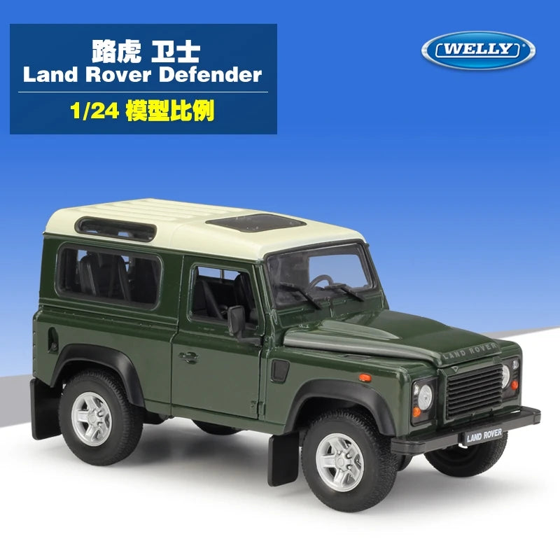 1:24 Land Rover Defender ArmyGreen