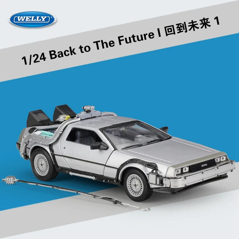 1:24 DMC-12 DeLorean Time Machine Back to the Future