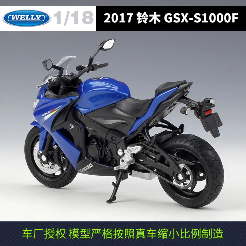 1:18 Suzuki 2017 GSX-S1000F