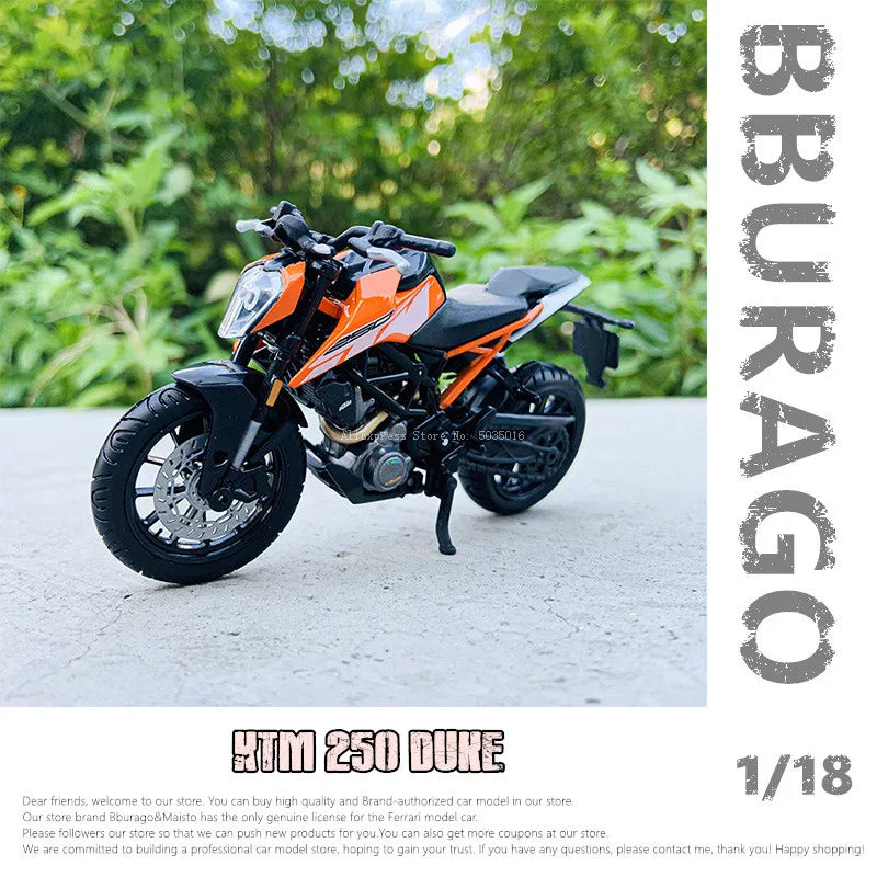 1:18 250 KTM Duke Factory Edition