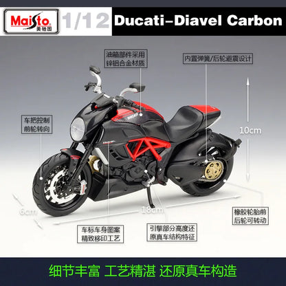 1:12 Ducati Diavel Carbon Red