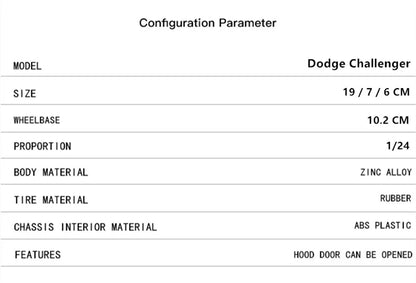 1:25 1969 Dodge Challenger R/T