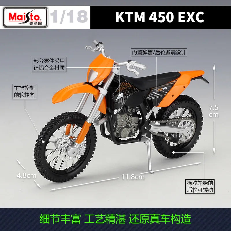 1:18 KTM 450 EXC Enduro