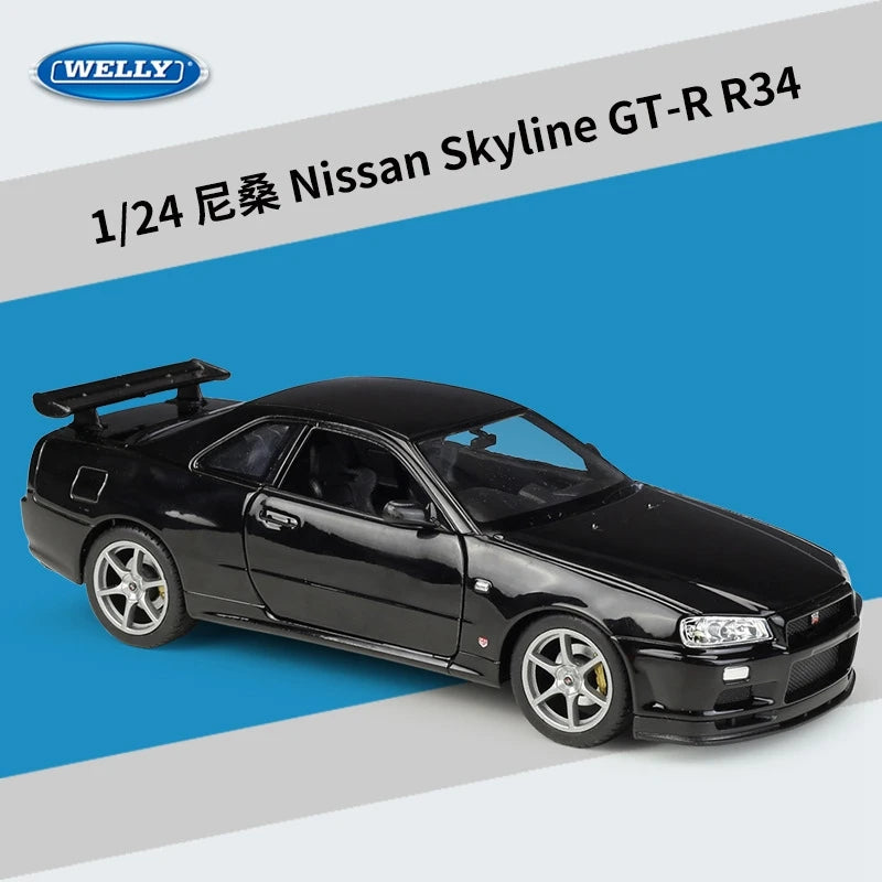 1:24 Nissan Skyline GT-R R34