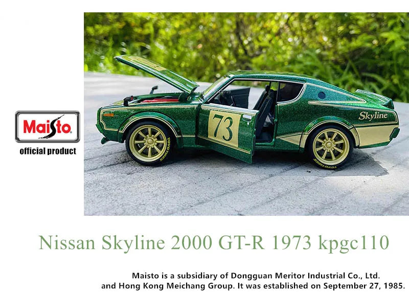 1:24 1973 Nissan Skyline 2000 GT-R