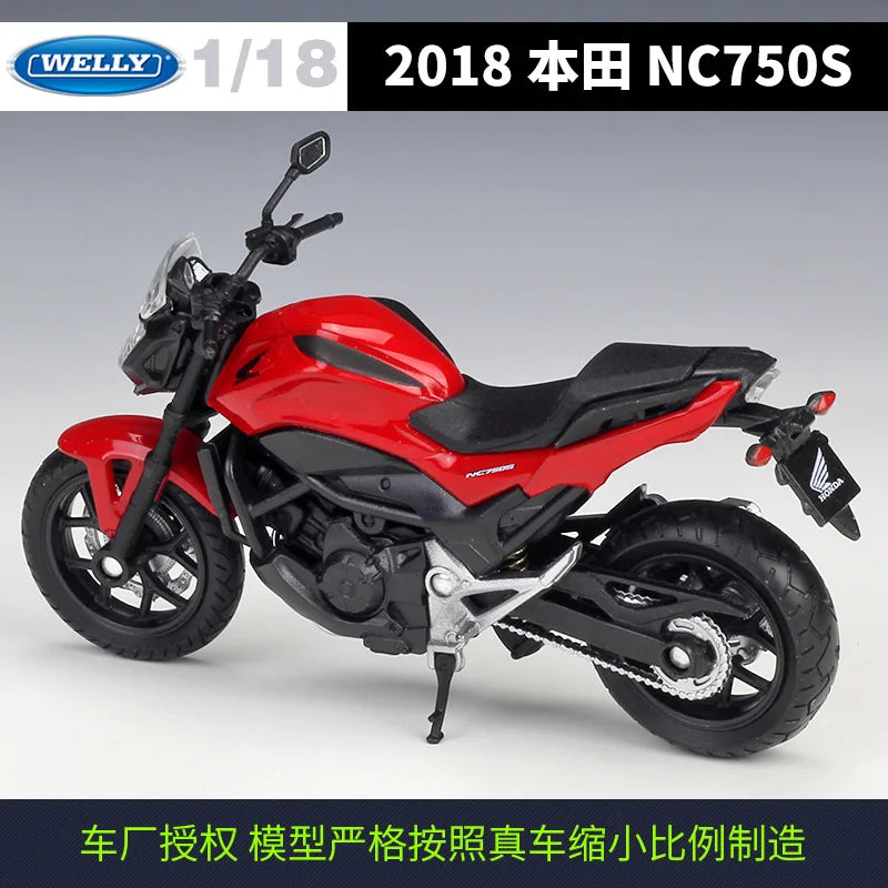 1:18 2018 Honda NC750S