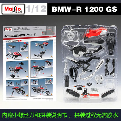 1:12 BMW R1200 GS BMW S1000 RR Assembled