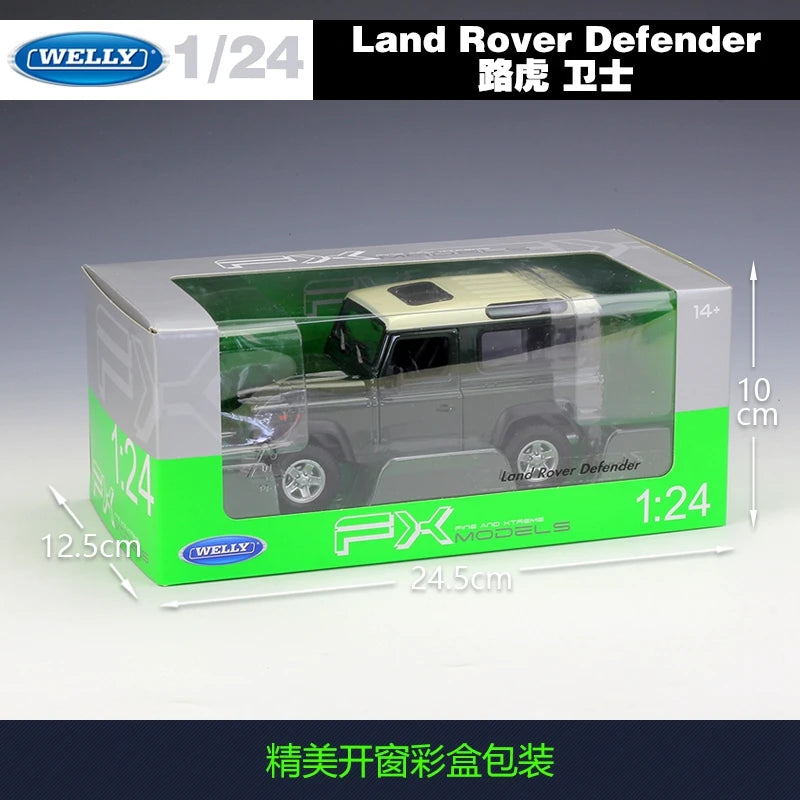 1:24 Land Rover Defender ArmyGreen