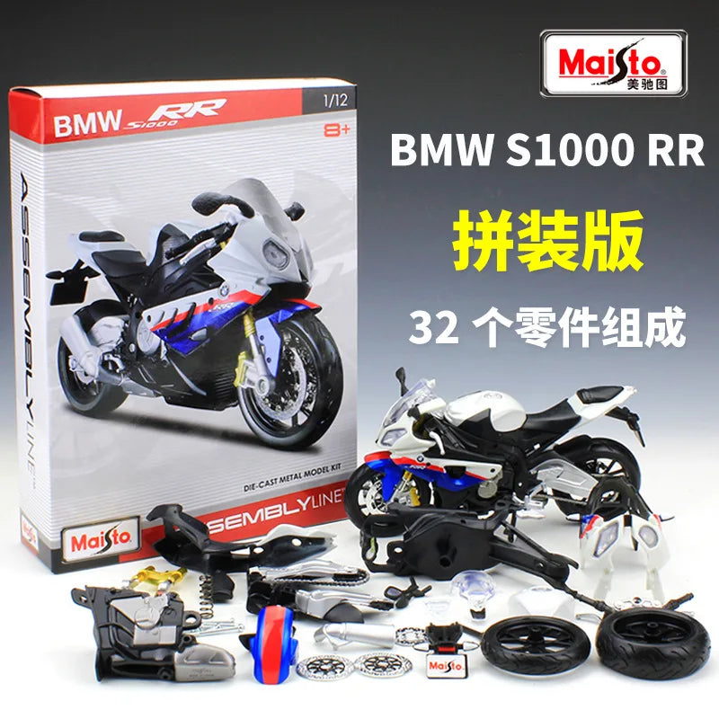 1:12 BMW R1200 GS BMW S1000 RR Assembled