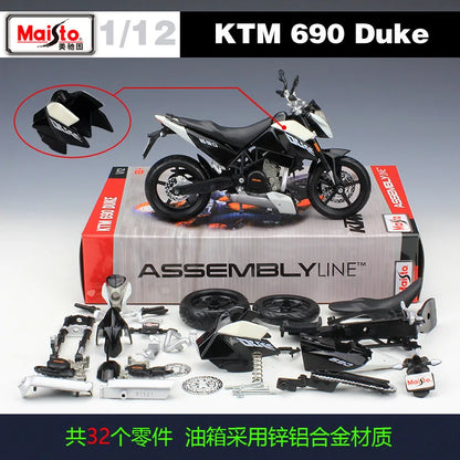 1:12 BMW R1200 GS BMW S1000 RR Assembled