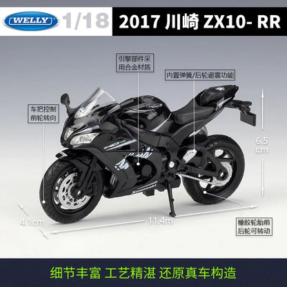 1:18 Kawasaki 2017 NINJA ZX10-RR