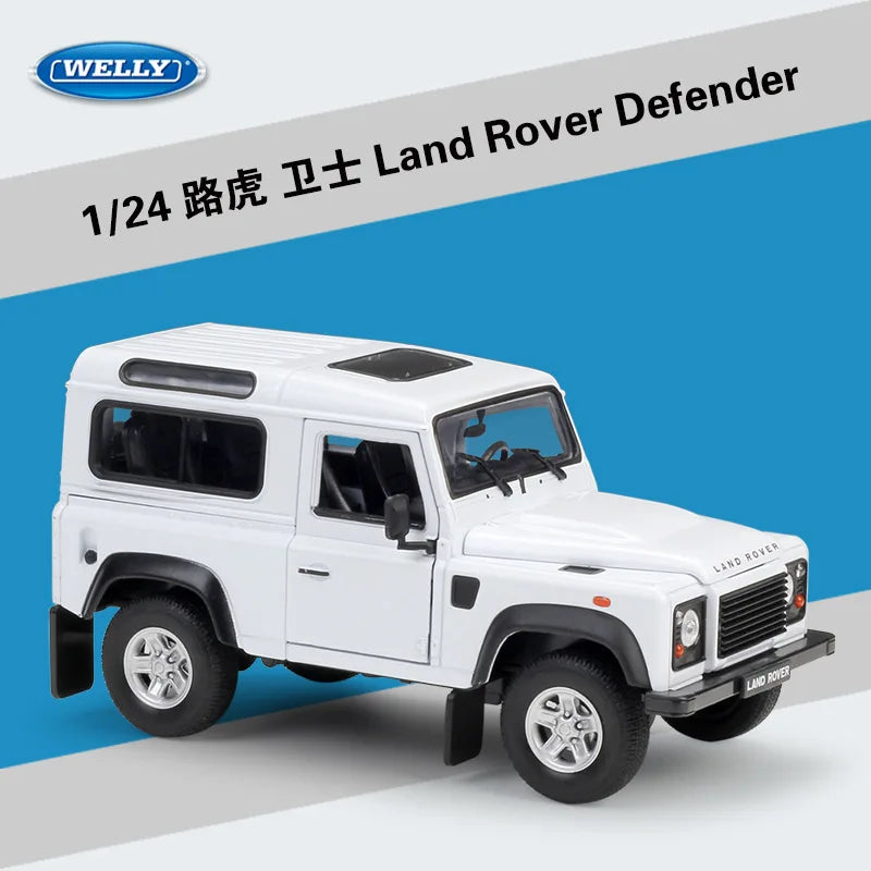 1:24 Land Rover Defender ArmyGreen