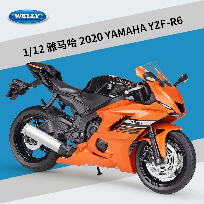 1:12 2020 YAMAHA YZF-R6