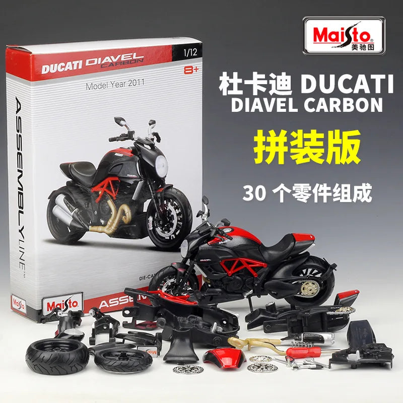 1:12 BMW R1200 GS BMW S1000 RR Assembled
