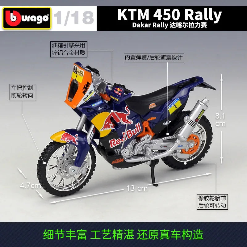 1:18 2018 KTM 450 SX-F