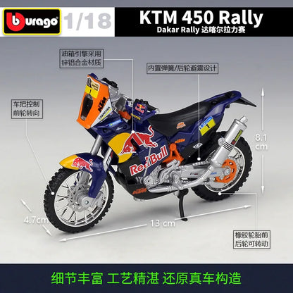 1:18 2018 KTM 450 SX-F