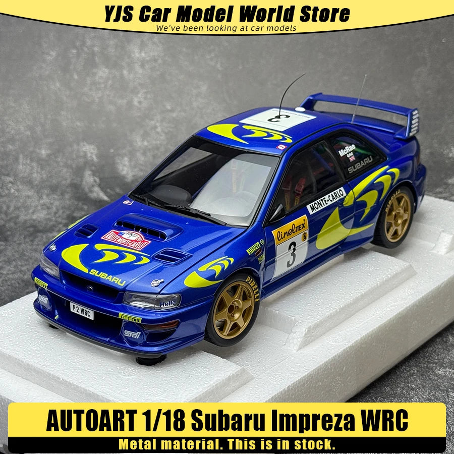 1:18 Subaru Impreza WRC Rally of Monte Carlo