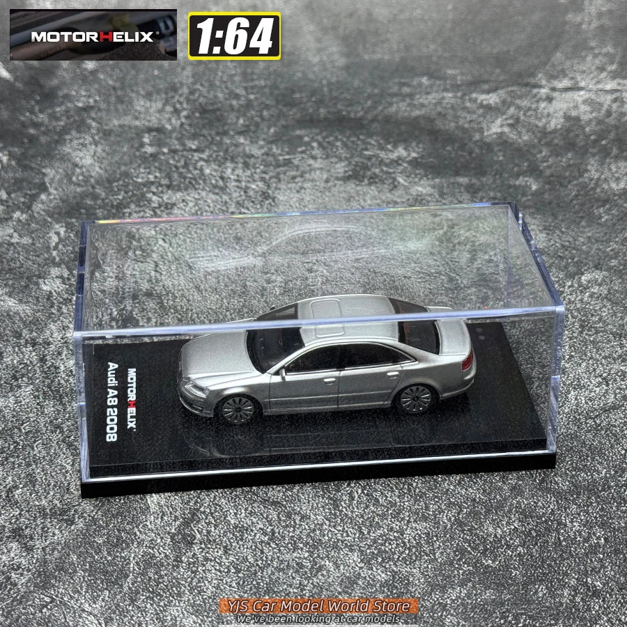 1:64 Audi A8 2008 Silver