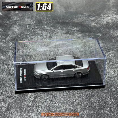 1:64 Audi A8 2008 Silver