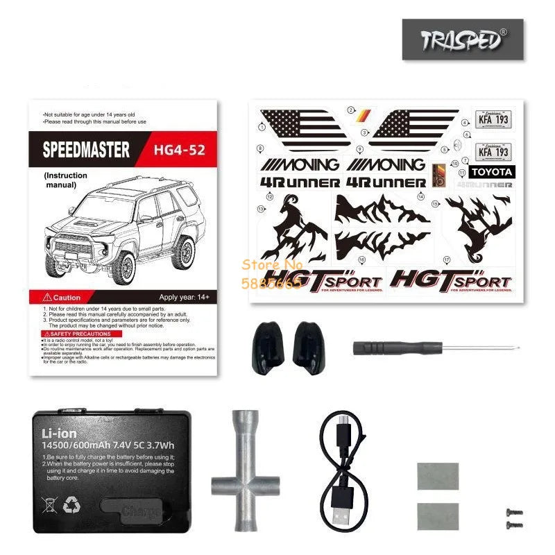 1:18 High Simulation All Terrain Off Road Electric RC Car Truck 2.4G