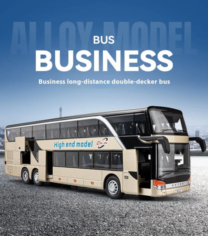 1:30 Business Long-distance Double-decker Bus