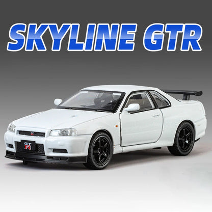 1:32 Nissan Skyline Ares GTR R34