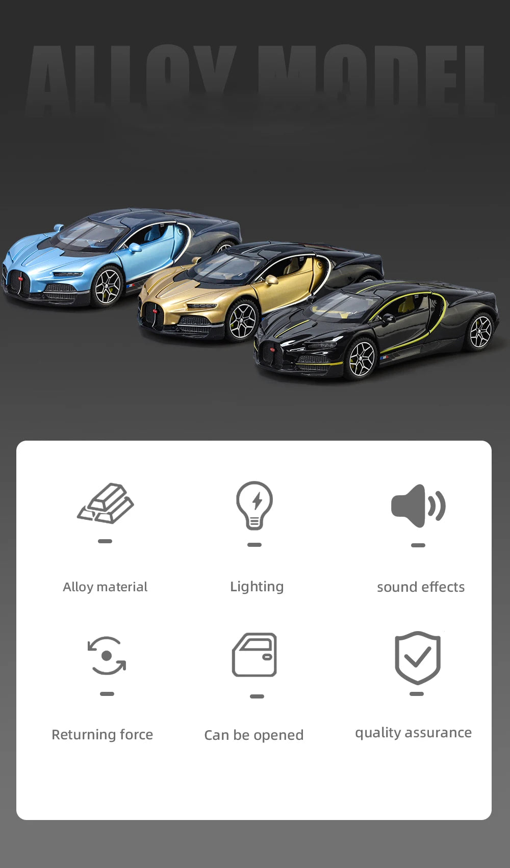 1:32 Bugatti Tourbillon V16