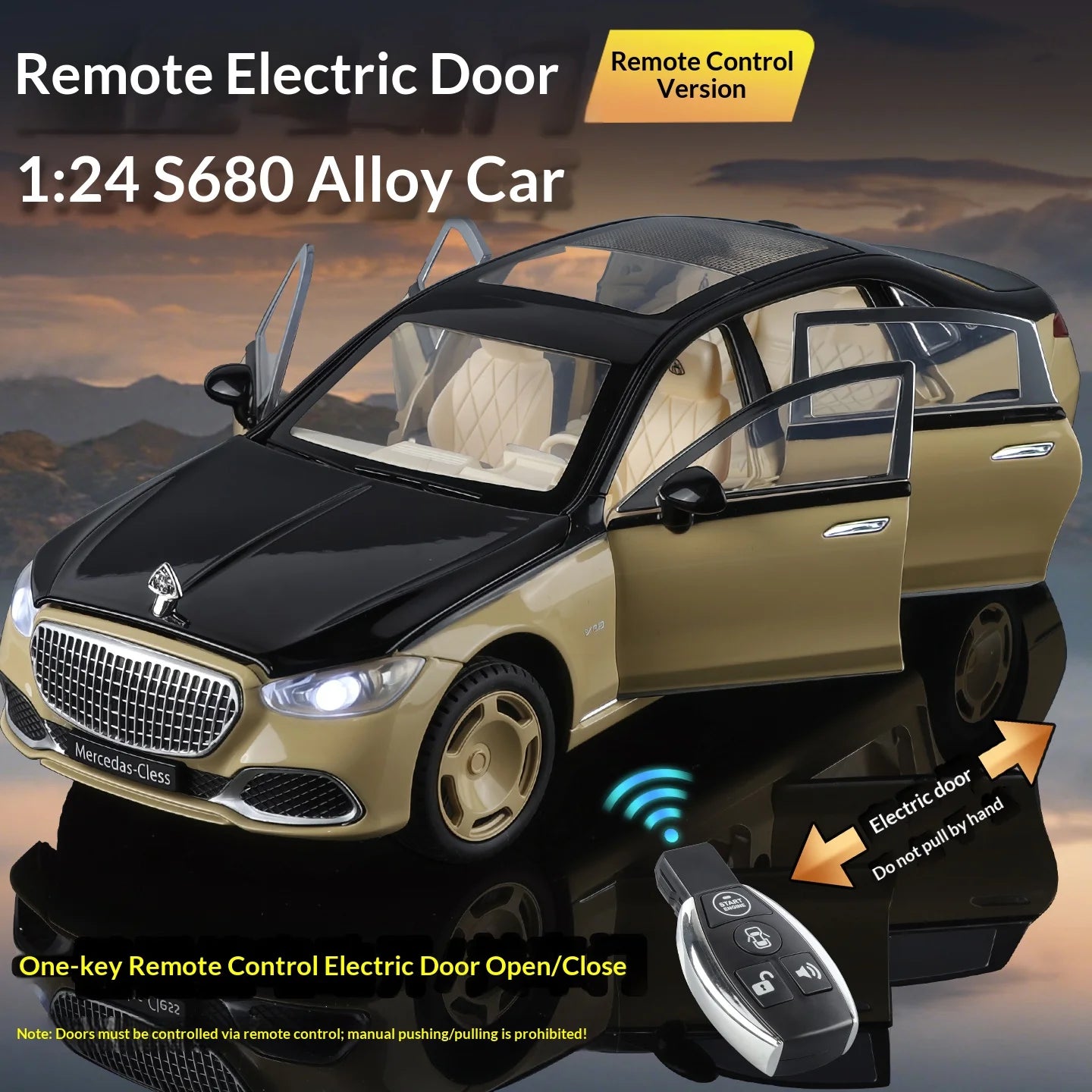 1:24 Maybach S680 With Key