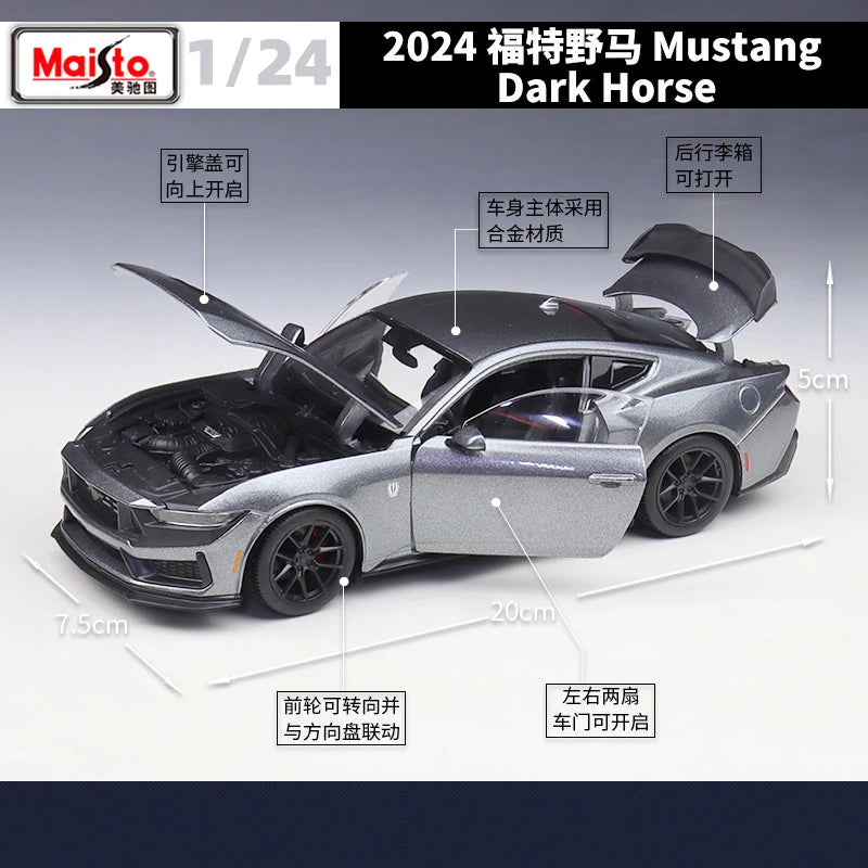 1:24 Mustang Dark Horse 2024