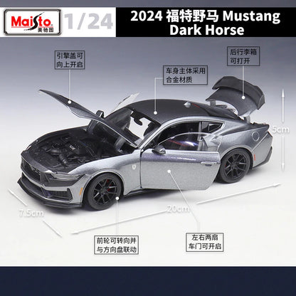 1:24 Mustang Dark Horse 2024