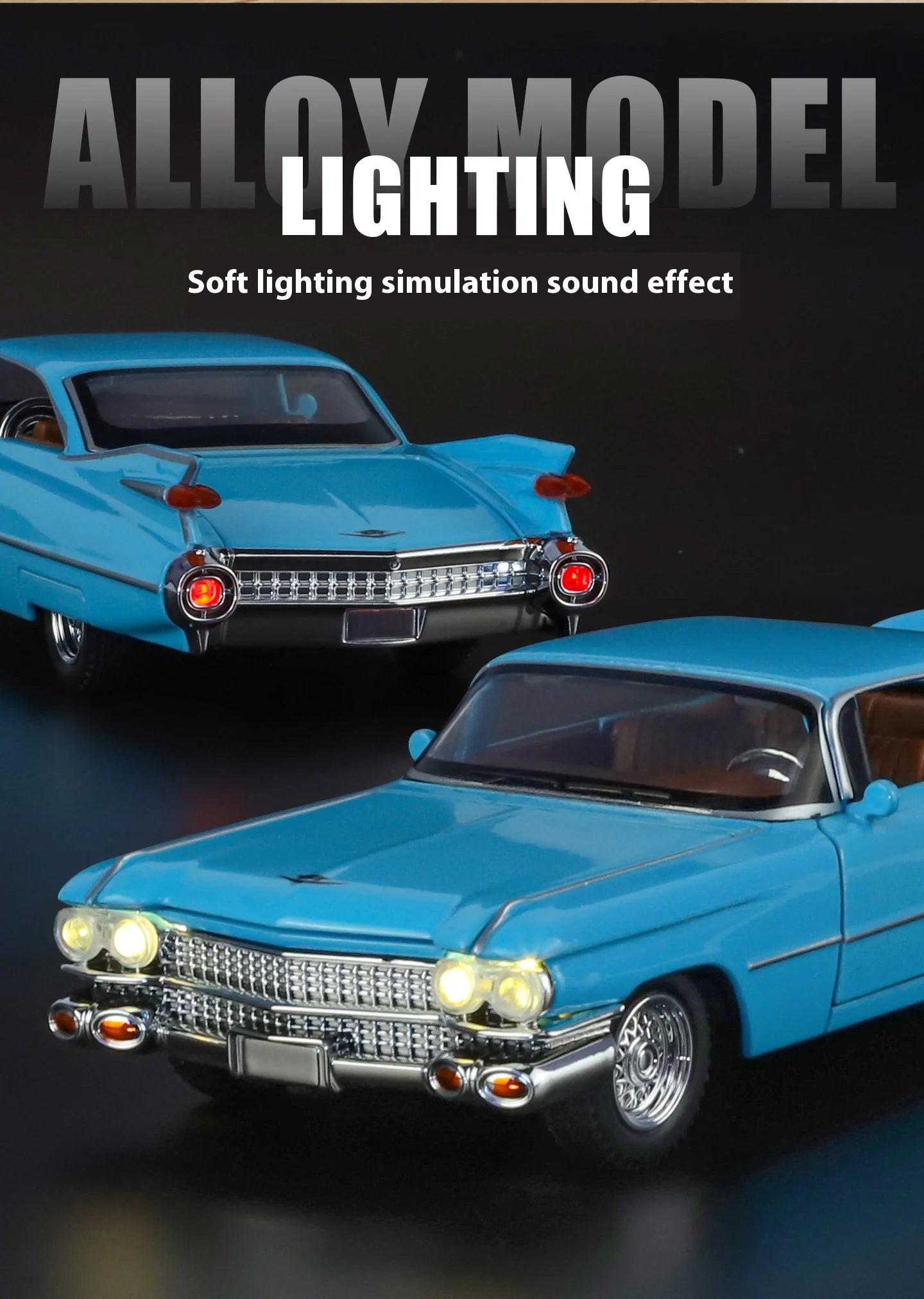 1:32 Cadillac Coupe DeVille 1959