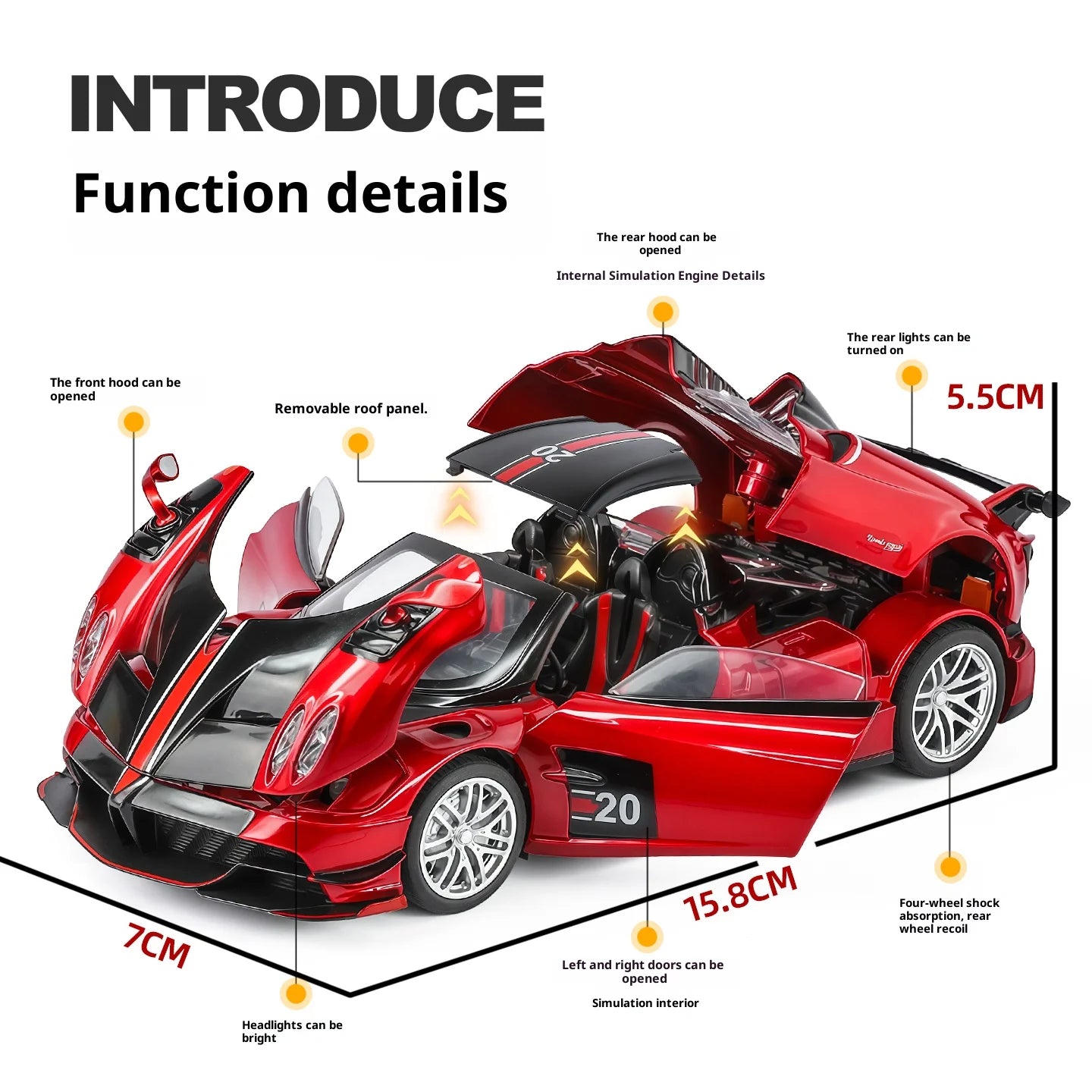 1:32 Pagani Huaya