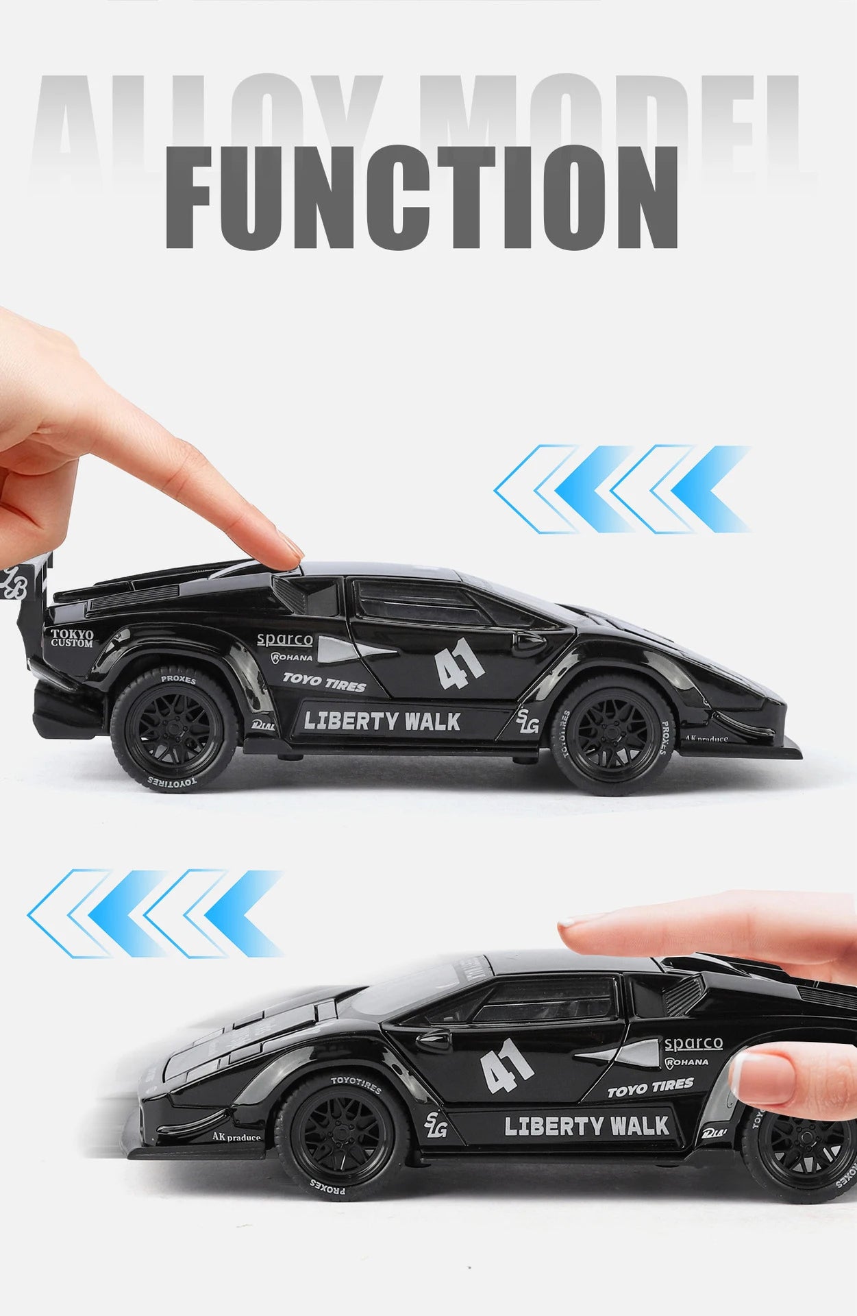 1:32 Lamborghini Countach LP5000