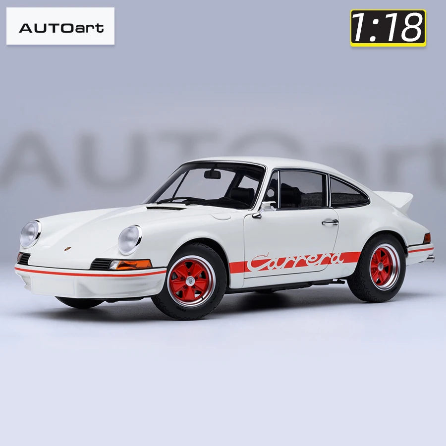 1:18 Porsche 911 Carrera 2.7 RS (Grand Prix White with Red stripes)