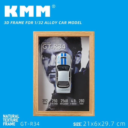 1:32 Fast & Furious Nissan GTR R34 Photo Frame Version