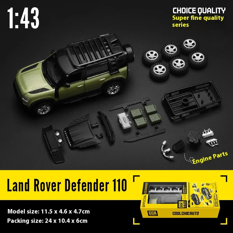 1:43 Land Rover Defender DIY Assembly