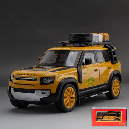 1:18 Land Rover Defender 110 Camel Cup Bay Edition