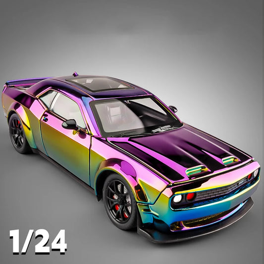 1:24 Dodge Hellcat electroplating version