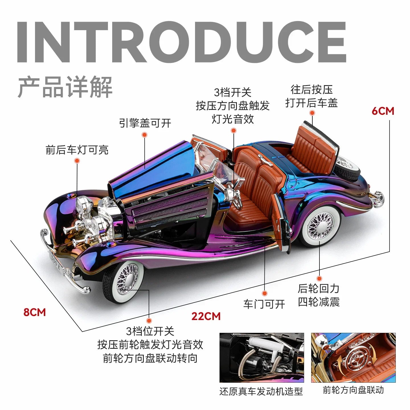 1:24 Mercedes-Benz 500K