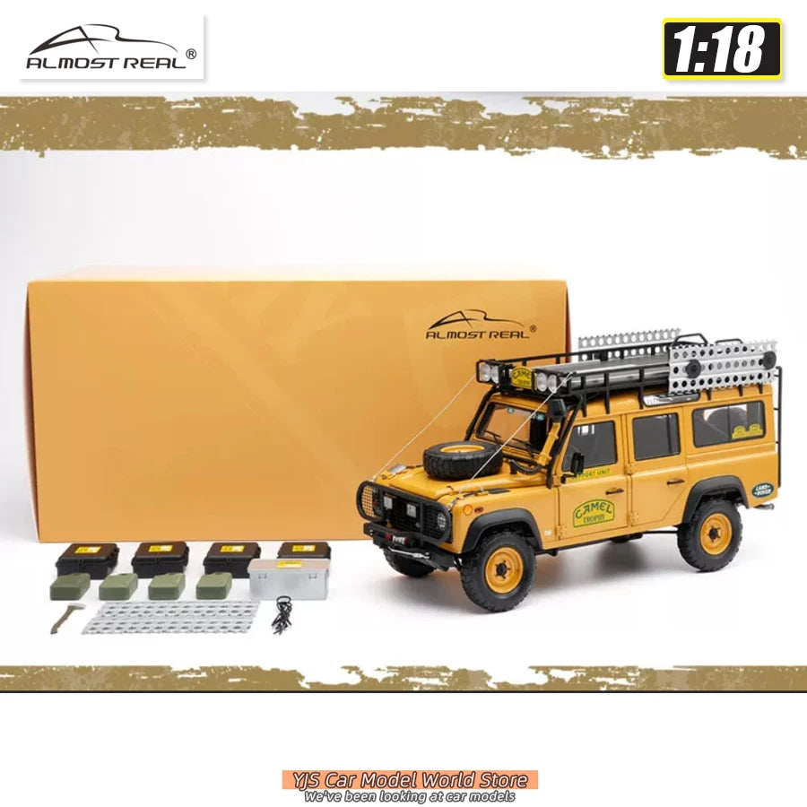 1:18 Land Rover Defender 110 "Camel Trophy" Unité de soutien Sabah-Malaisie 1993